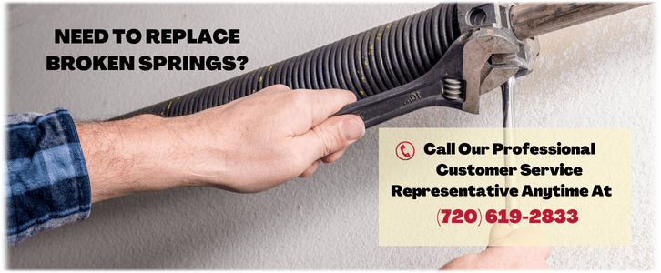 Broken Garage Door Spring Repair Aurora CO